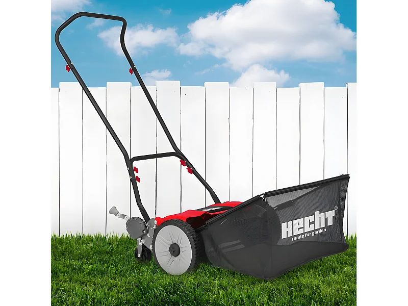 Hecht jardin 514 Tondeuse helicoidale sans electricite essence fil