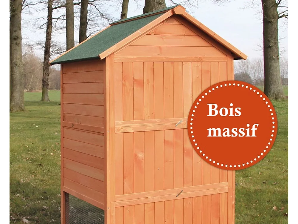 Cage Clapier Enclos pour lapins 106 x 83 x 160 cm-Modele 029 Jumbo