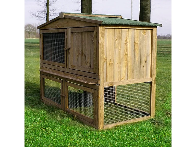 Cage Clapier lapin Exterieur Modele 002 Obelix