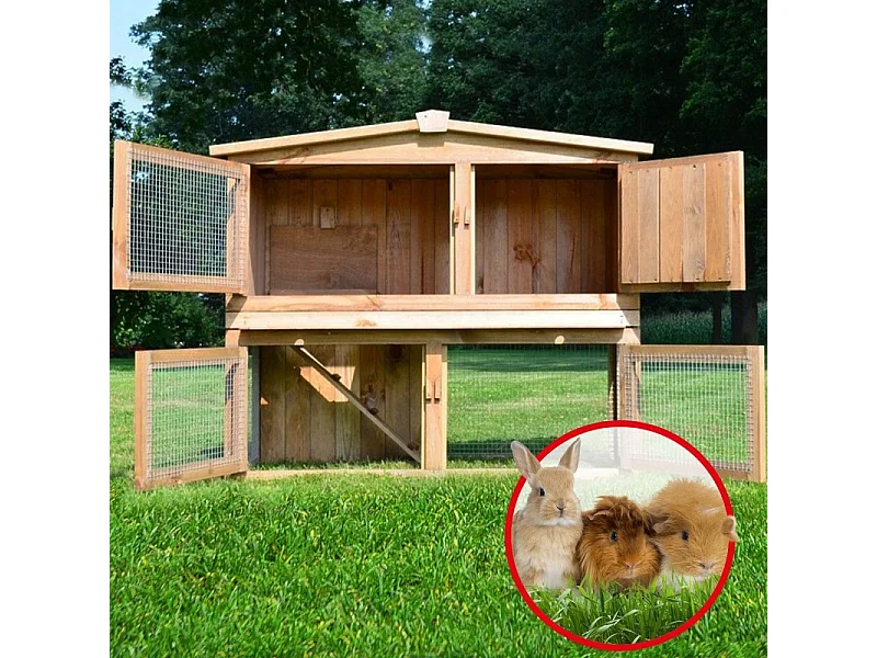 Cage Clapier lapin Exterieur Modele 002 Obelix