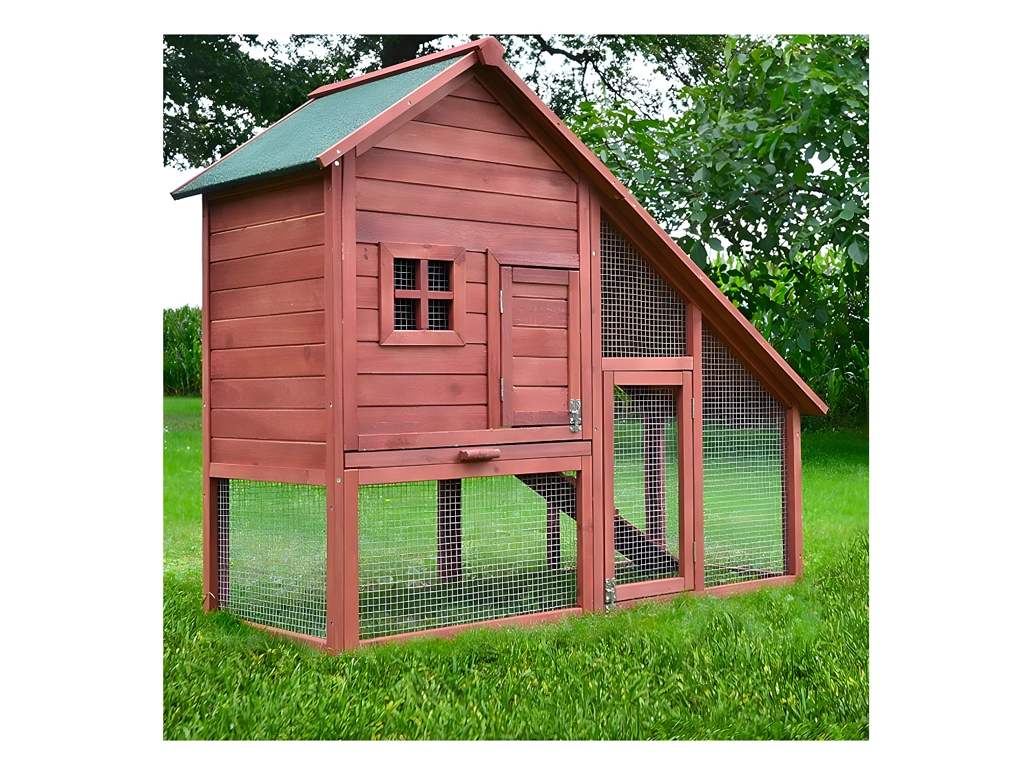 Cage Clapier Enclos lapin petits animaux 138 x 65 x 120 cm Modele : 032 Ferme