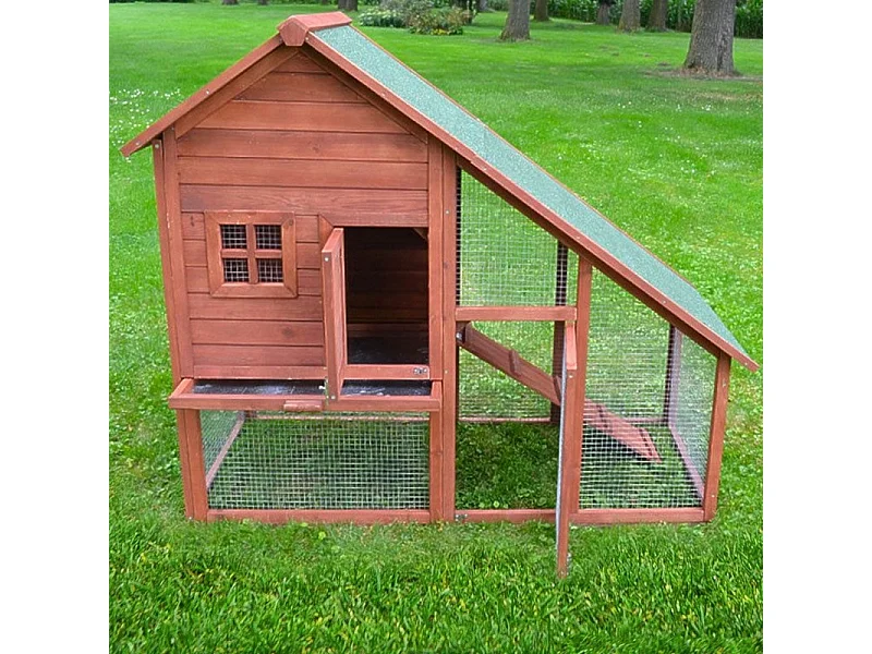 Cage Clapier Enclos lapin petits animaux 140 x 120 x 55 cm Modele : 032 Ferme