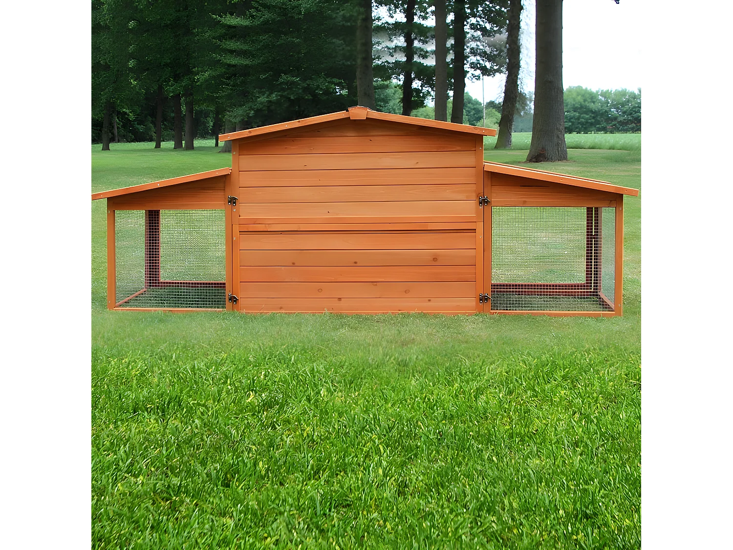 Cage Clapier Enclos lapin    pour lapins.Modele 043 etable du roi