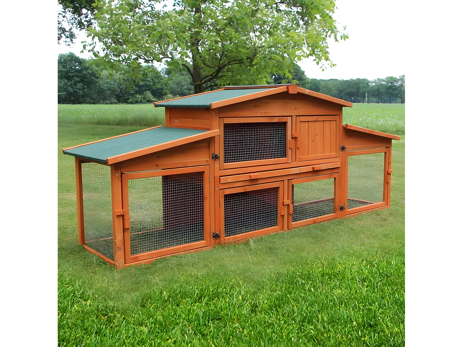 Cage Clapier Enclos lapin    pour lapins.Modele 043 etable du roi