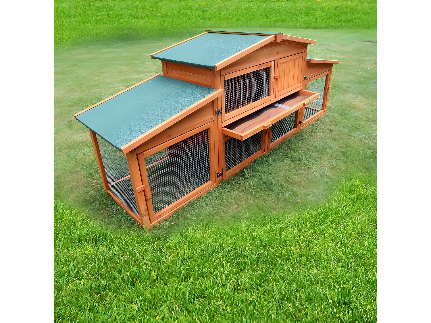 Cage Clapier Enclos lapin    pour lapins.Modele 043 etable du roi