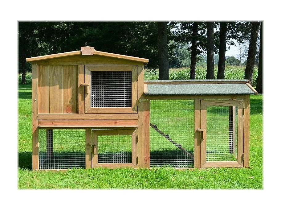 Cage Clapier Enclos lapin Modele 014 Maitre Lapin