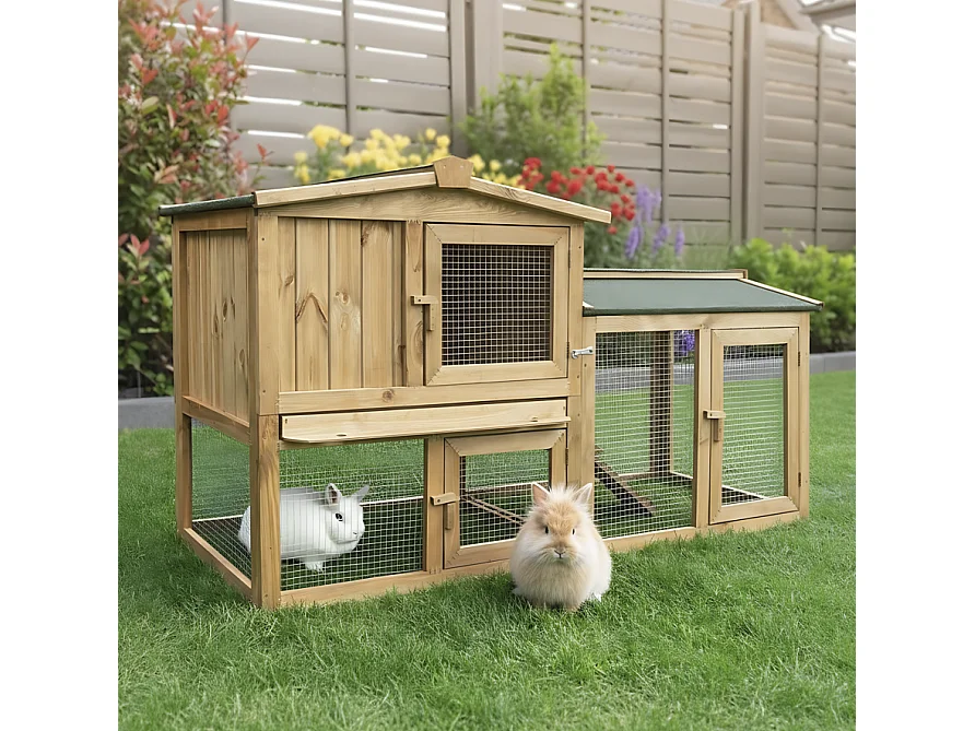 Cage Clapier Enclos lapin Modele 014 Maitre Lapin