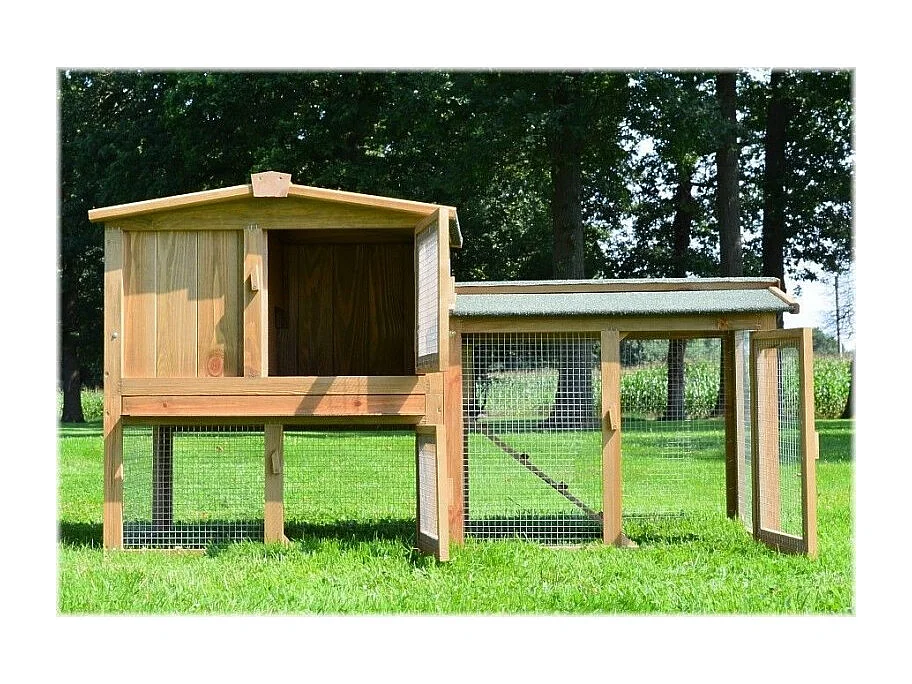 Cage Clapier Enclos lapin Modele 014 Maitre Lapin