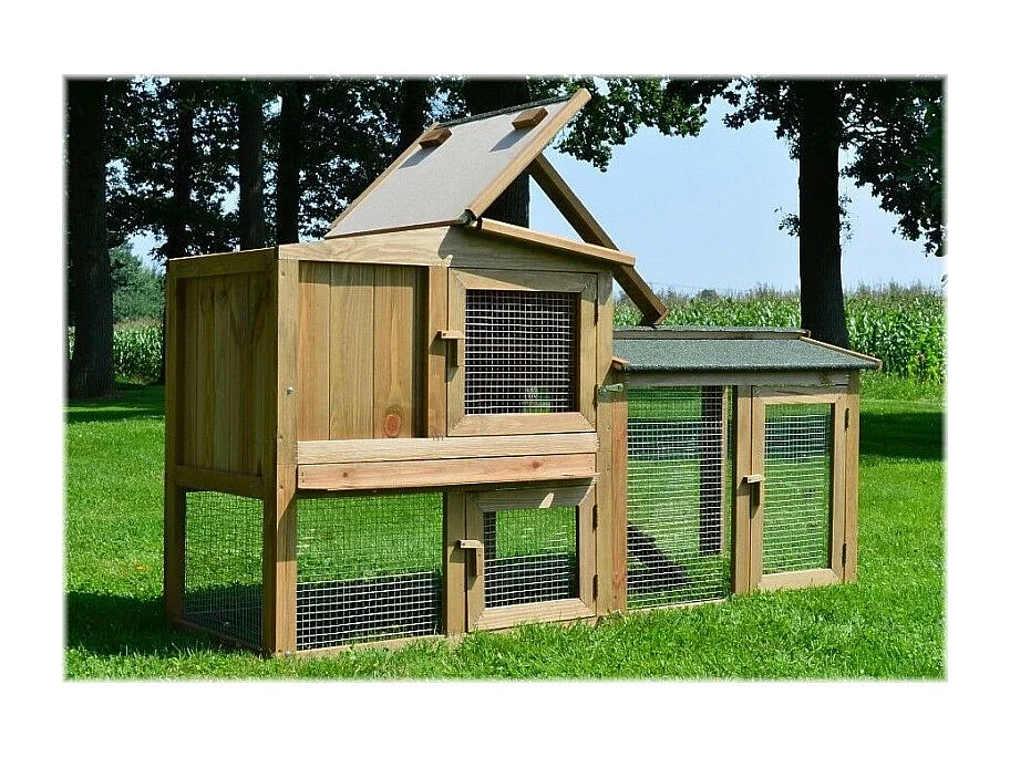 Cage Clapier Enclos lapin Modele 014 Maitre Lapin