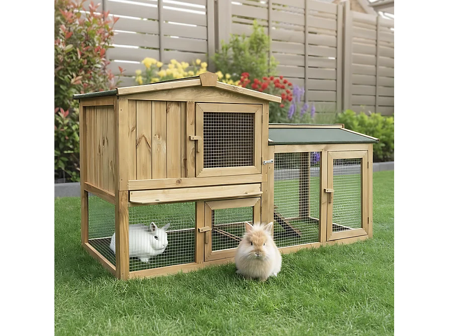 Cage Clapier Enclos lapin Modele 014 Maitre Lapin