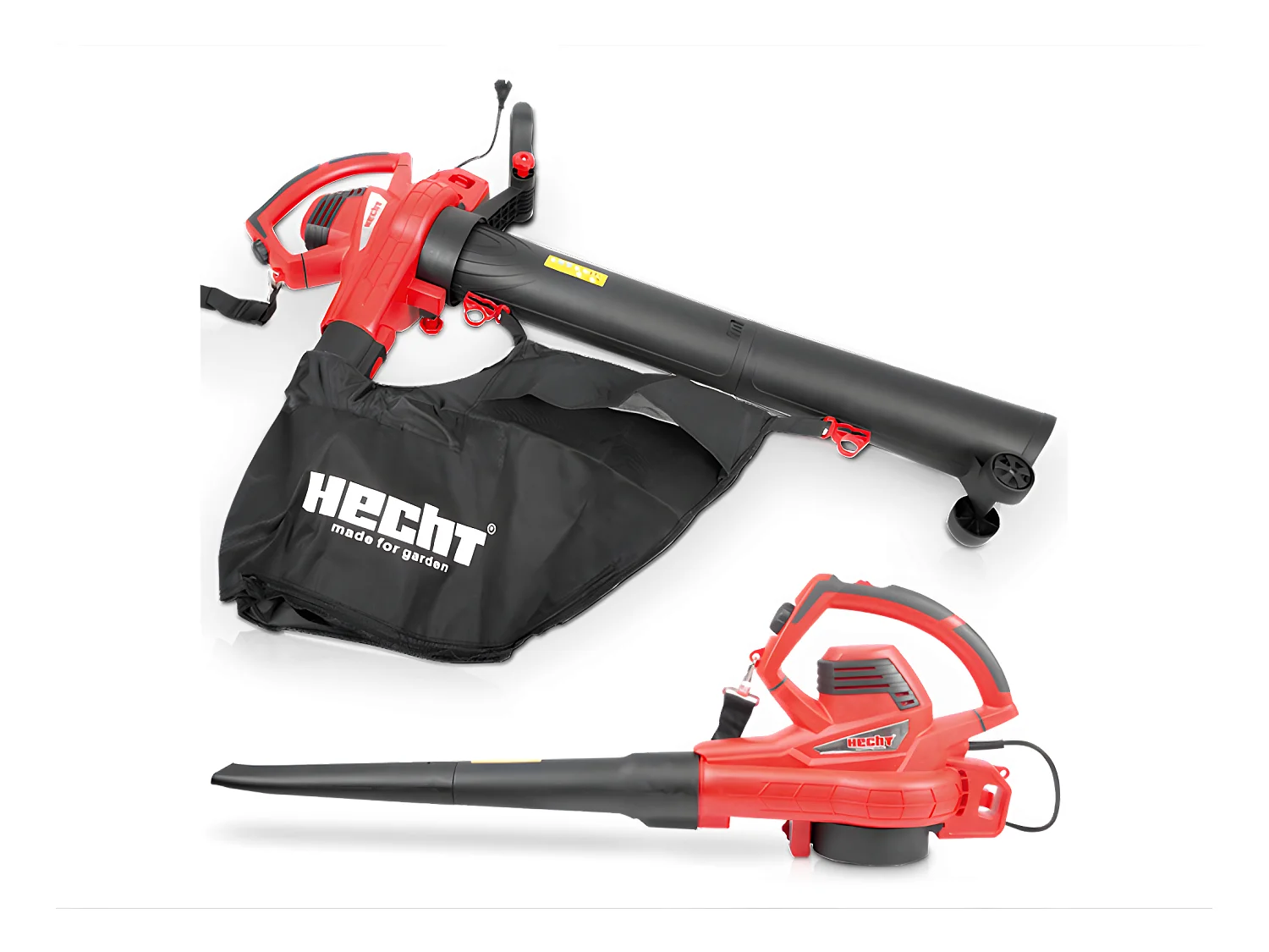 Hecht jardin 3303 Souffleur de feuilles à l’air électrique 3000W 2en1 Aspirateur Souffleur