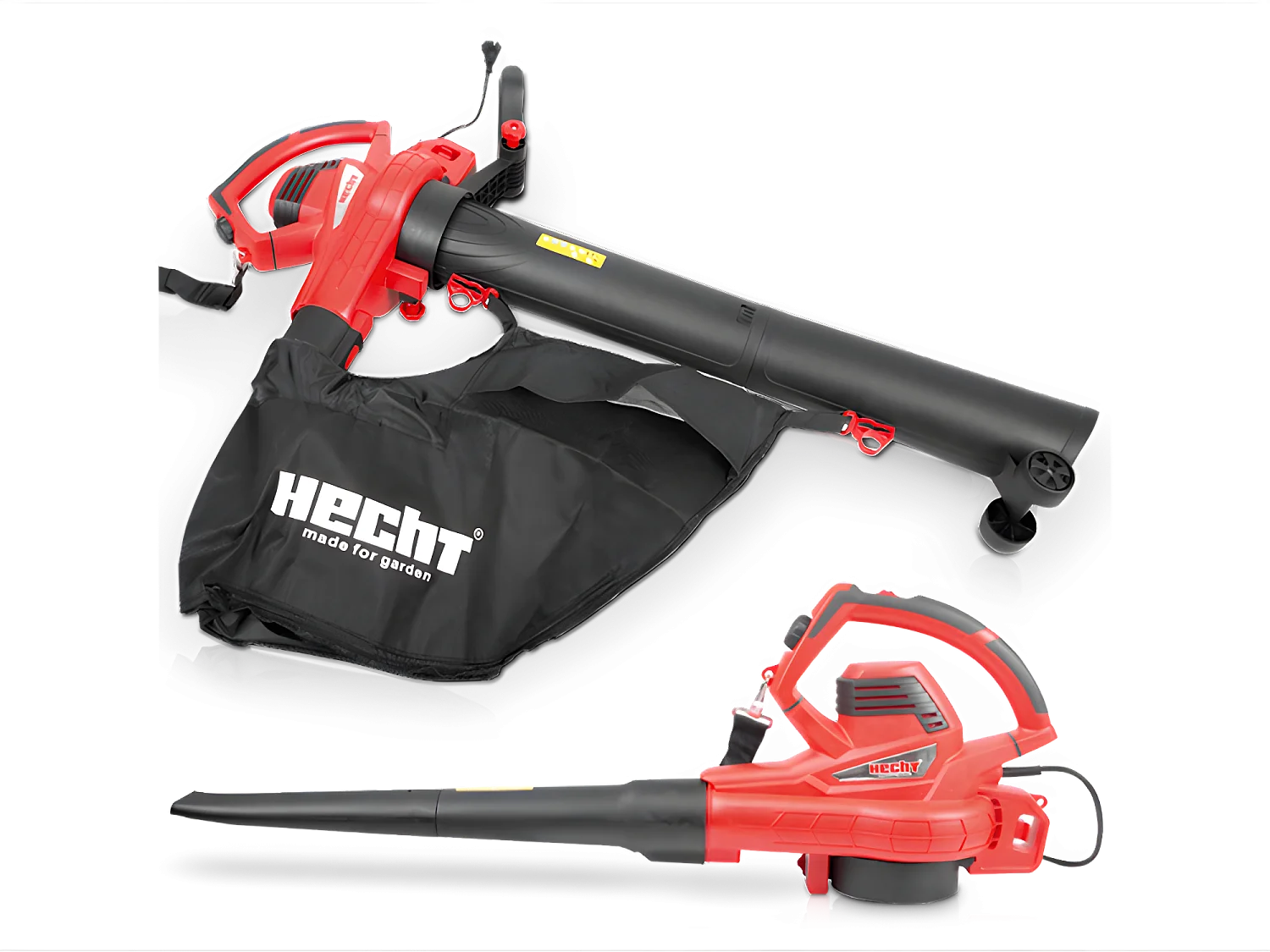 Hecht jardin 3303 Souffleur de feuilles à l’air électrique 3000W 2en1 Aspirateur Souffleur