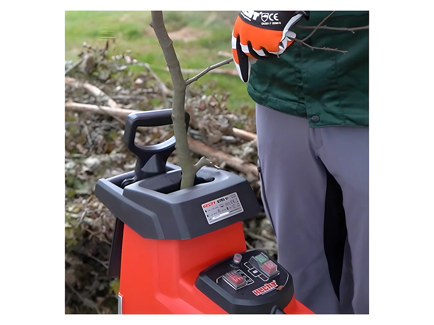 Hecht jardin 6285 XL Broyeur de vegetaux electrique 2800 W Bac collecteur 60 L BB LOISIR