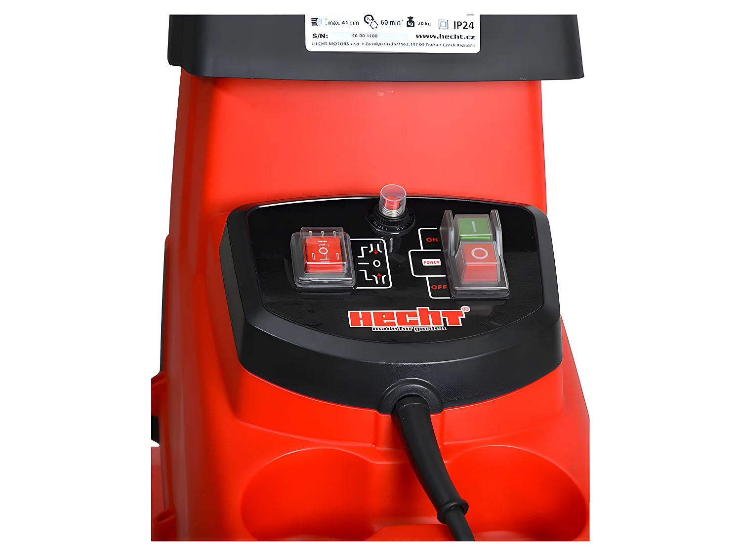 Hecht jardin 6285 XL Broyeur de vegetaux electrique 2800 W Bac collecteur 60 L BB LOISIR