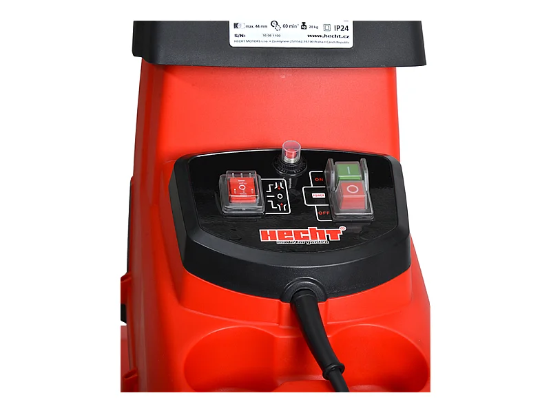 Hecht jardin 6285 XL Broyeur de vegetaux electrique 2800 W Bac collecteur 60 L BB LOISIR