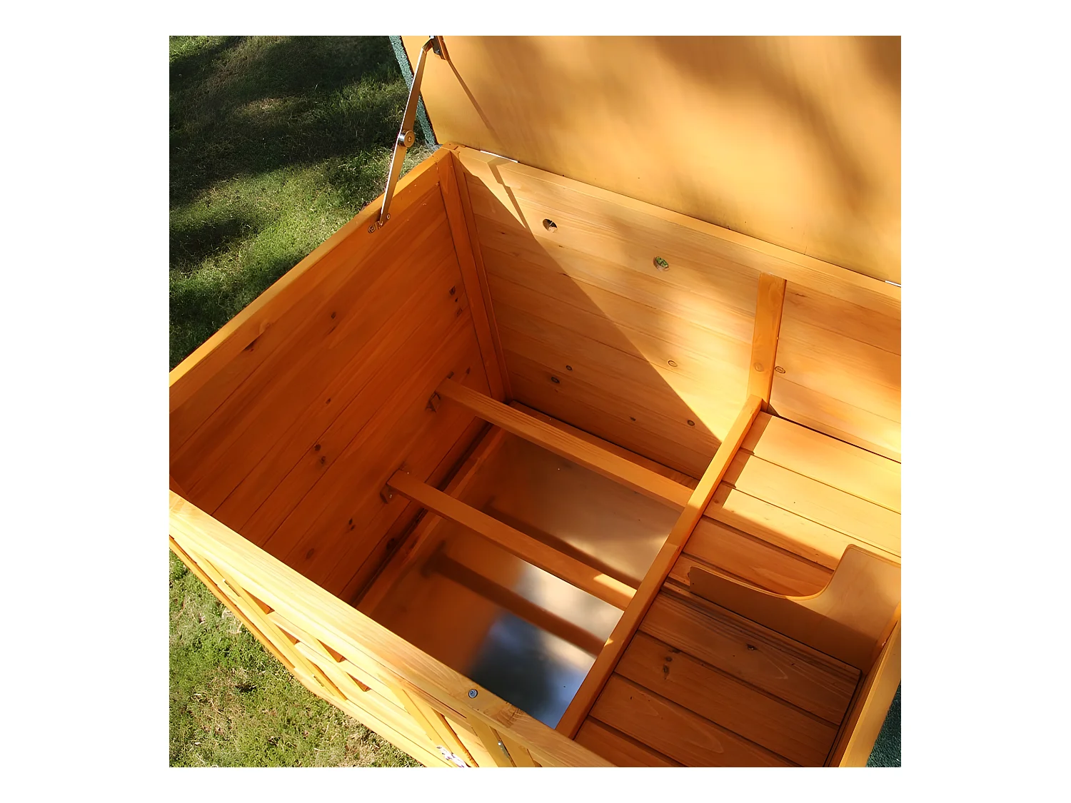 Poulailler pour jardin exteieure 5 poules r 150 x 80 x 68 cm - Modele 147 FLEXI Standard