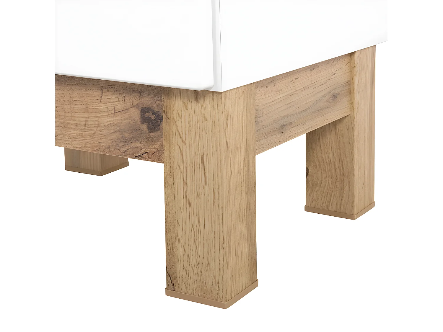 Meuble vasque Salle de bain + Lavabo 84x80x45cm BALI BLANC 821 moderne de haute qualité