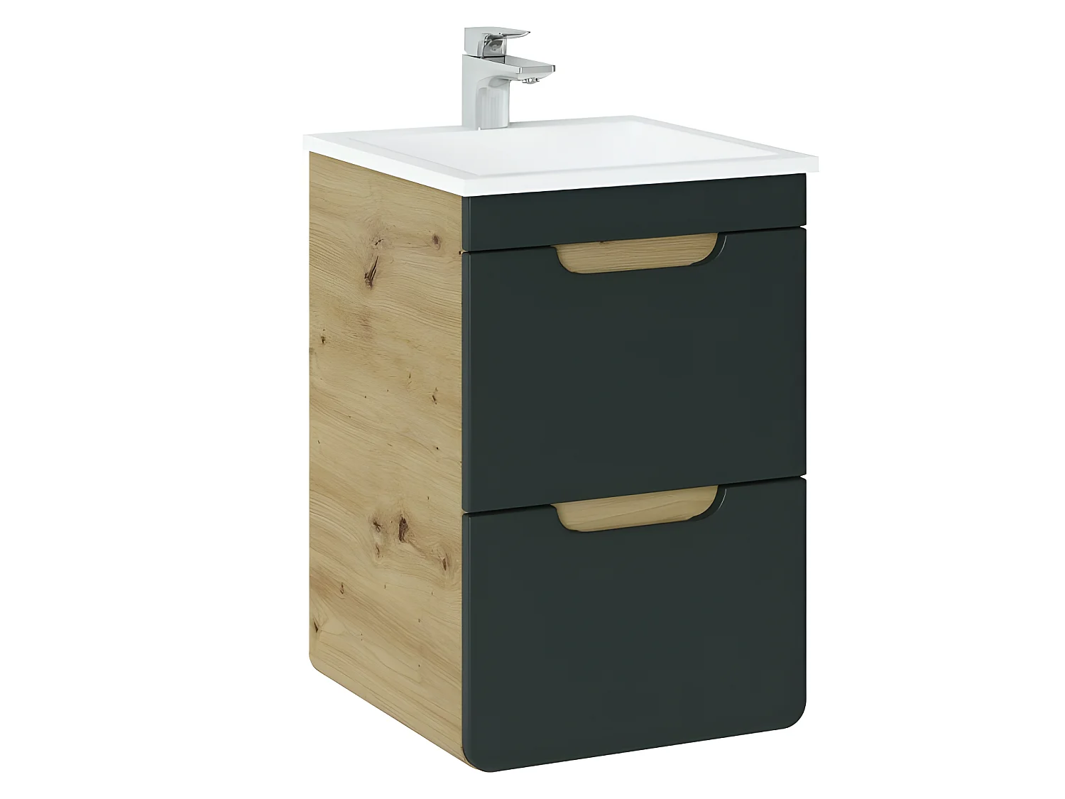Meuble vasque Salle de bain + Lavabo 40x41x59cm ARUBA COSMOS 823 moderne de haute qualité