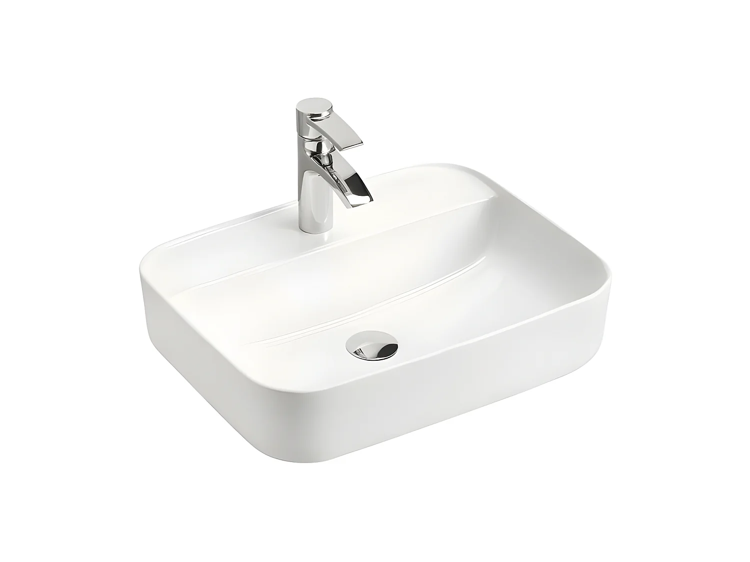 Meuble vasque Salle de bain + Lavabo 80x40x53cm ARUBA COSMOS 829 moderne de haute qualité
