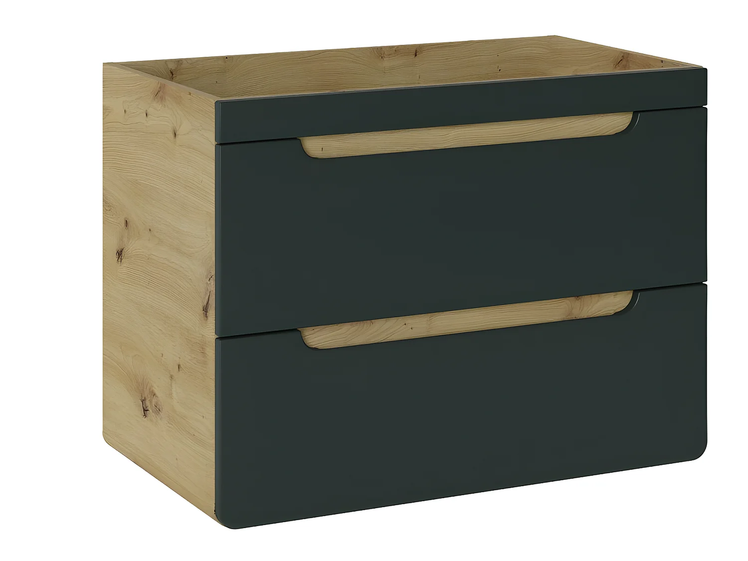 Meuble vasque Salle de bain + Lavabo 80x46x59cm ARUBA COSMOS 821 moderne de haute qualité