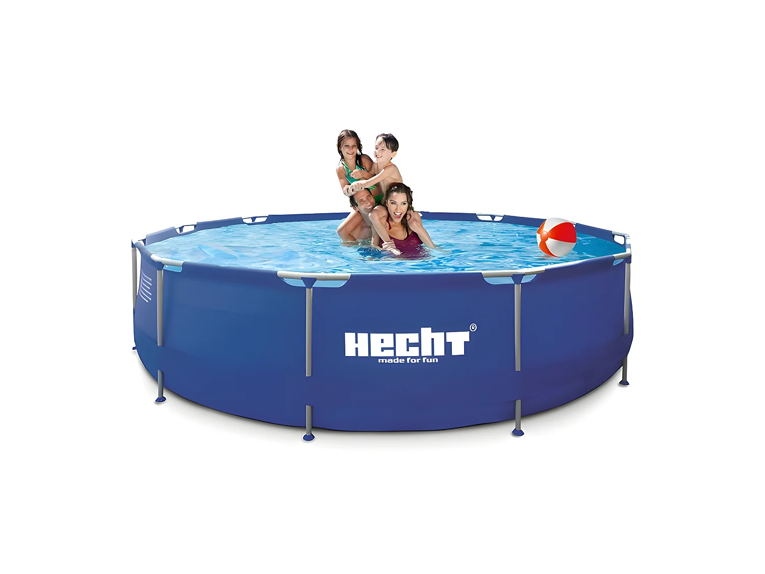 Hecht 3476 BLUESEA Grande Piscine Tubulaire 300x 76 cm