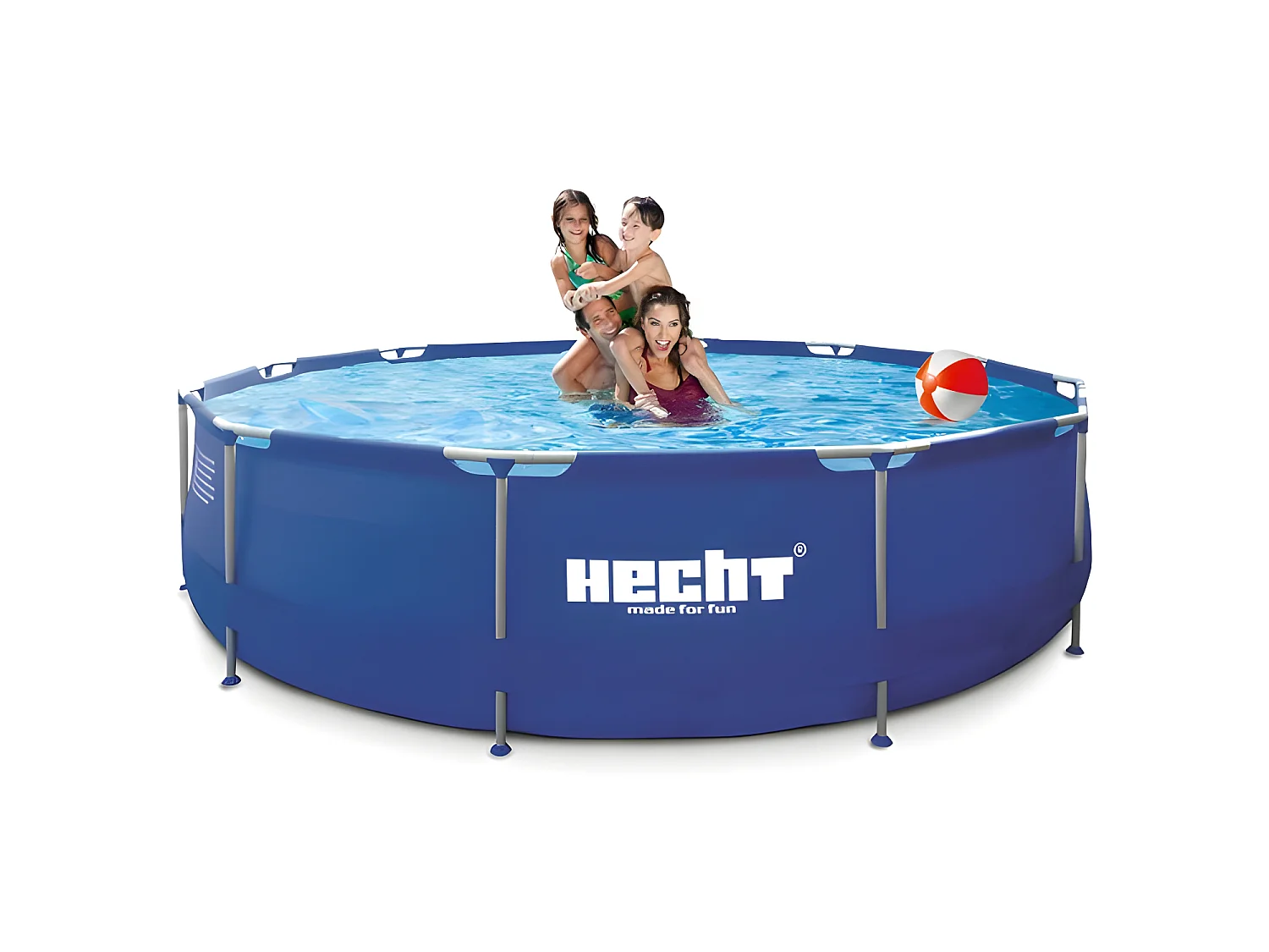 Hecht 3476 BLUESEA Grande Piscine Tubulaire 300x 76 cm
