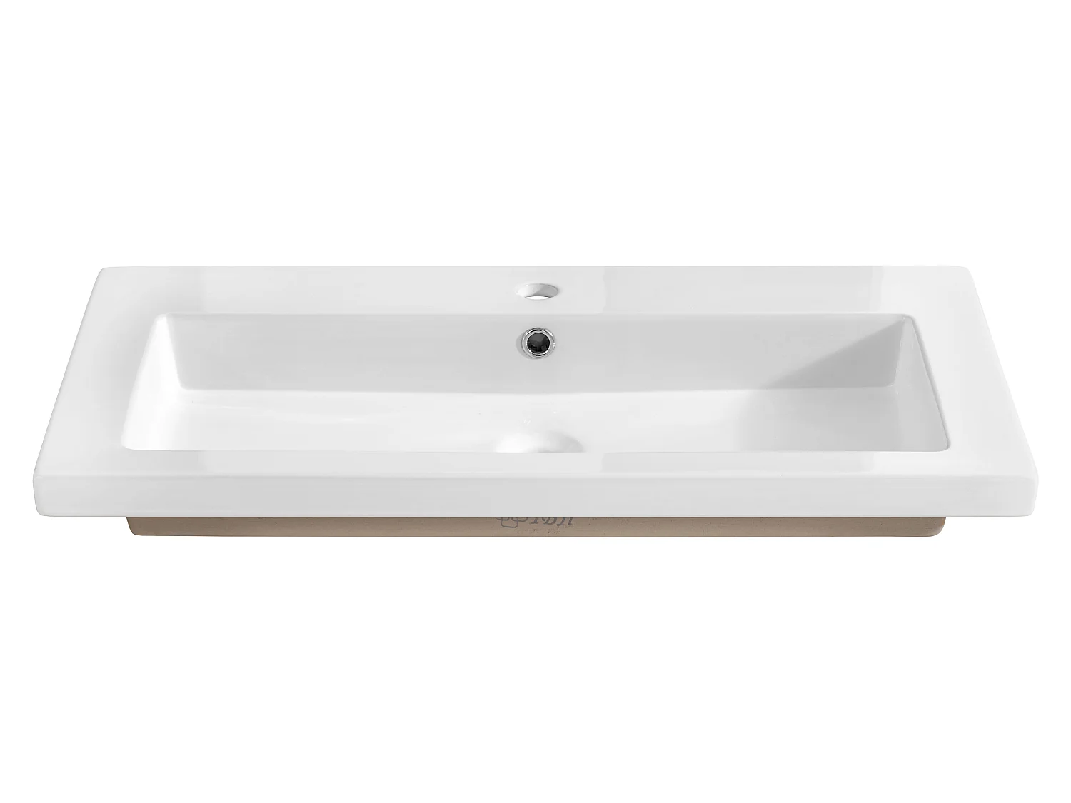 Lavabo pour meuble SPIRIT 80 de 81 cm, blanc brillant