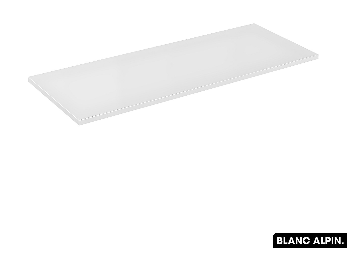 ECOPOTS Soucoupe Rectangular 45 Old Gris Foncé - 47,5 X 19,5 X H. 2,5 Cm