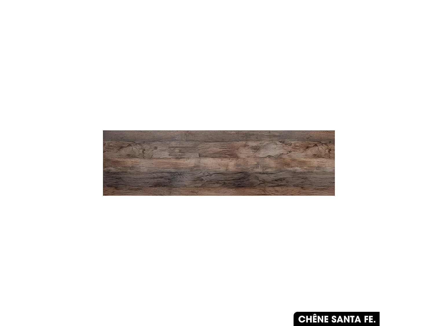 Plan de vasque en bois | CHÊNE SANTA FE | L.140 x P.46 x H.2,5