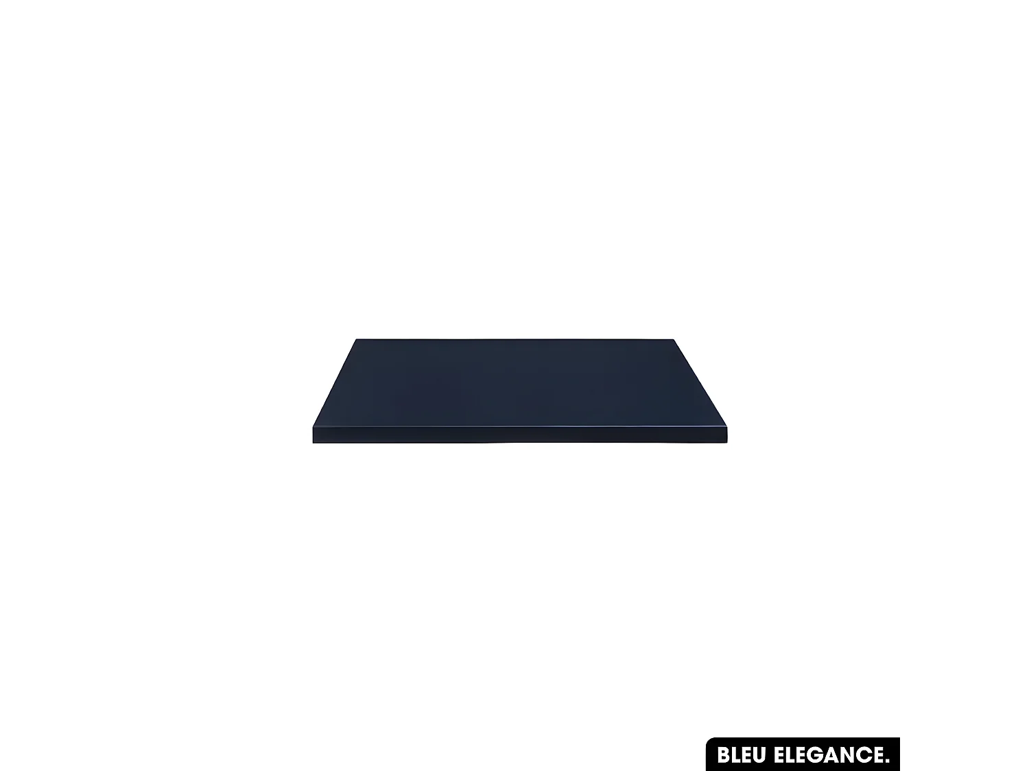 Plan de vasque en bois | BLEU ÉLÉGANCE | L.60 x P.46 x H.2,5