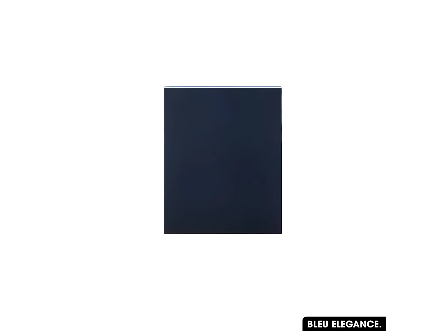 Plan de vasque en bois | BLEU ÉLÉGANCE | L.60 x P.46 x H.2,5