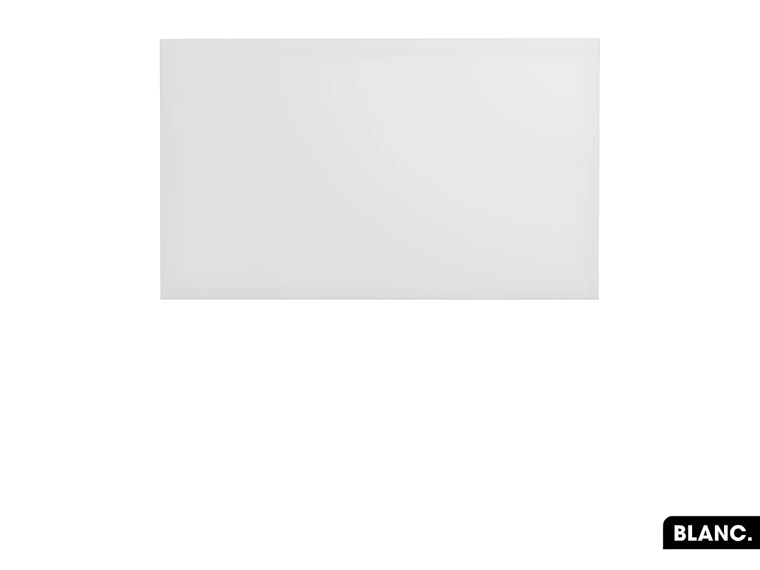 Plan de vasque en bois | BLANC | L.80 x P.46,5 x H.2