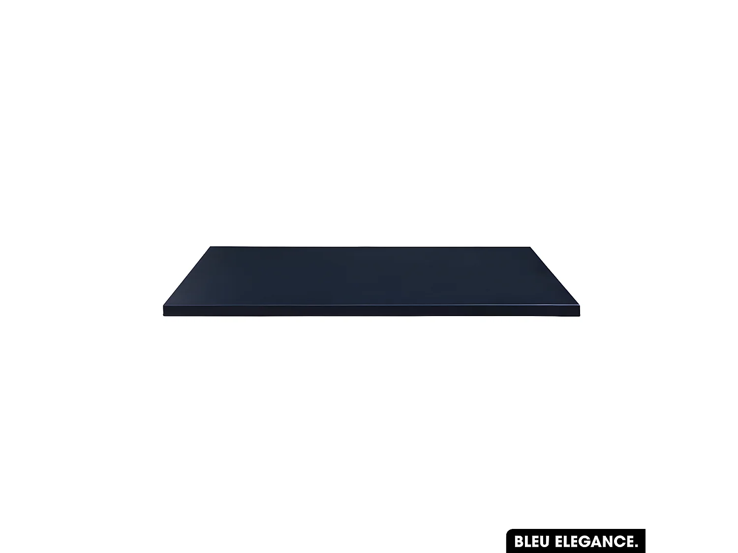 Plan de vasque en bois | BLEU ÉLÉGANCE | L.90 x P.46 x H.2,5