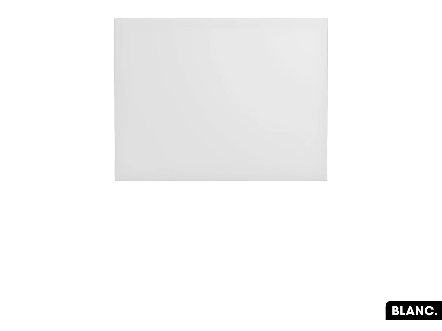 Plan de vasque en bois | BLANC | L.60 x P.46,5 x H.2