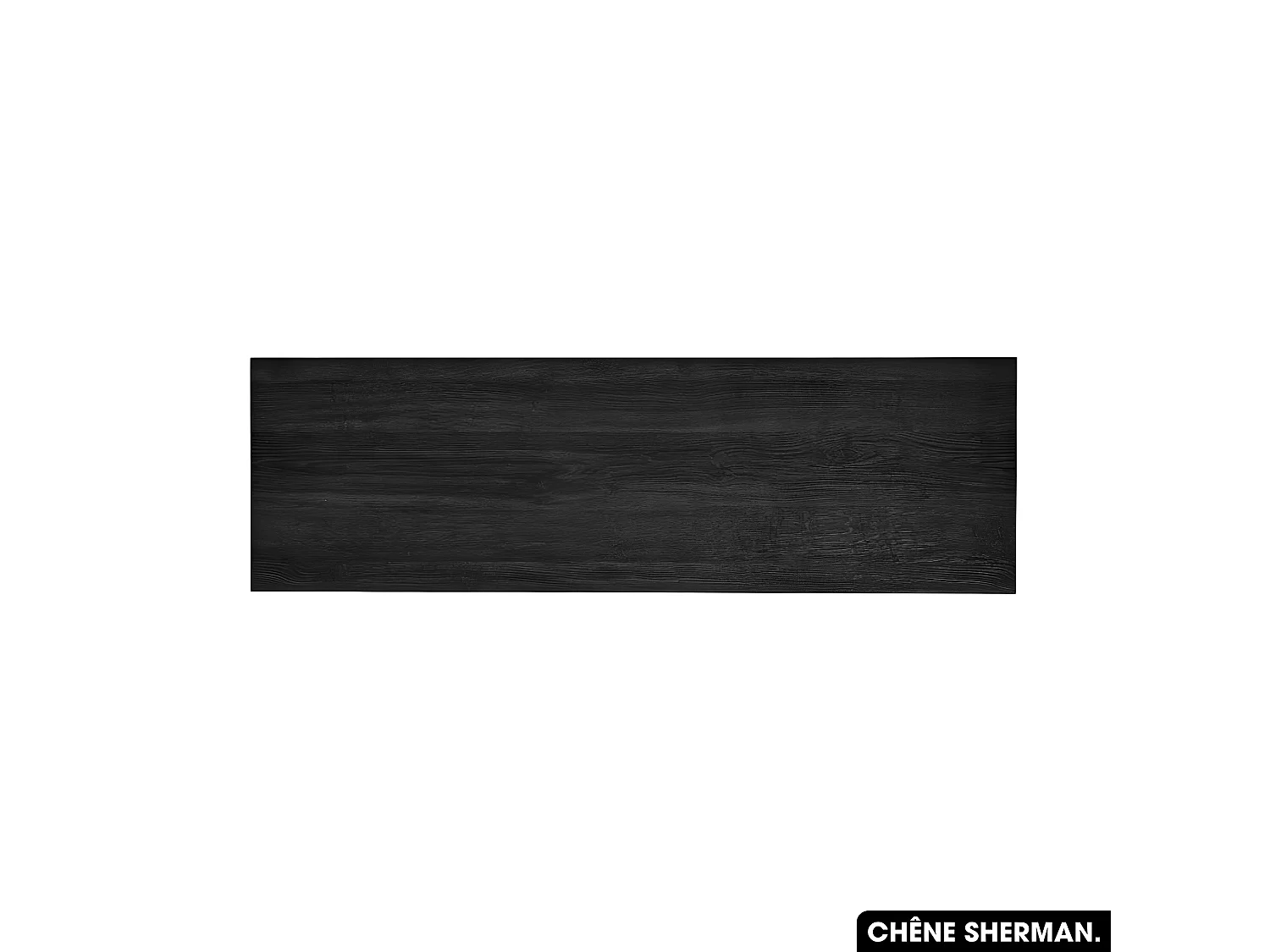 Plan de vasque en bois | CHÊNE SHERMAN | L.120 x P.46 x H.2,5