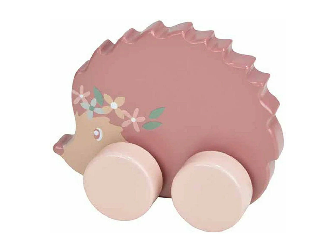 Jouet d'Éveil Hérisson "Forêt Magique" 11cm Rose