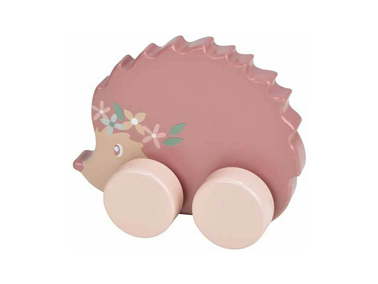 Jouet d'Éveil Hérisson "Forêt Magique" 11cm Rose