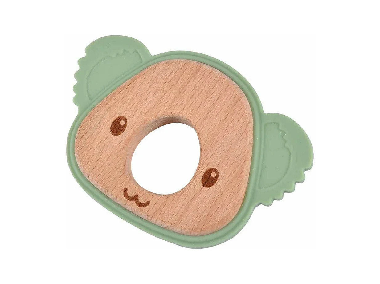 Jouet d'Éveil Bébé "Koala Oreilles" 7cm Vert