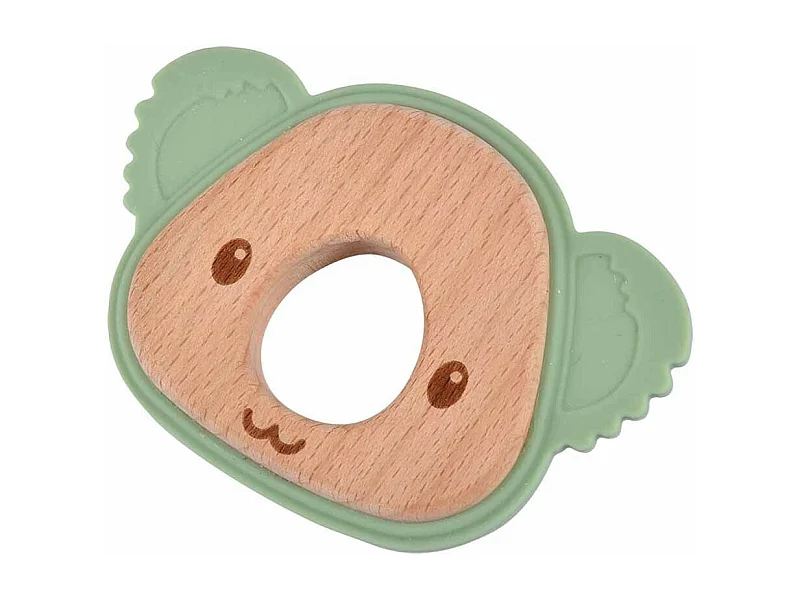 Jouet d'Éveil Bébé "Koala Oreilles" 7cm Vert