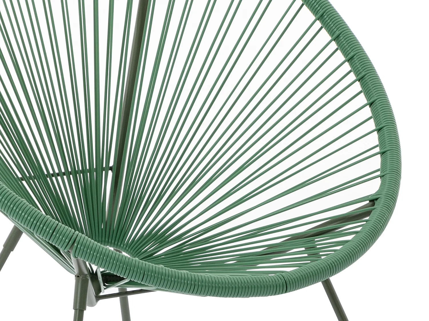 Garten-Sitzgruppe aus Polyrattan: 2 Sessel 1 Tisch - Kaki - ALIOS III von MYLIA