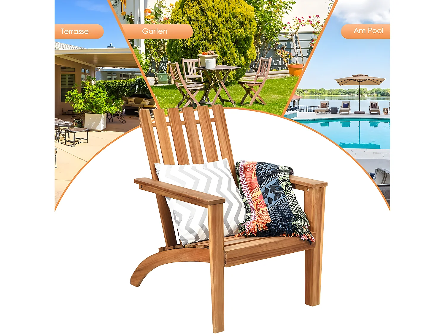 Adirondack Gartenstuhl