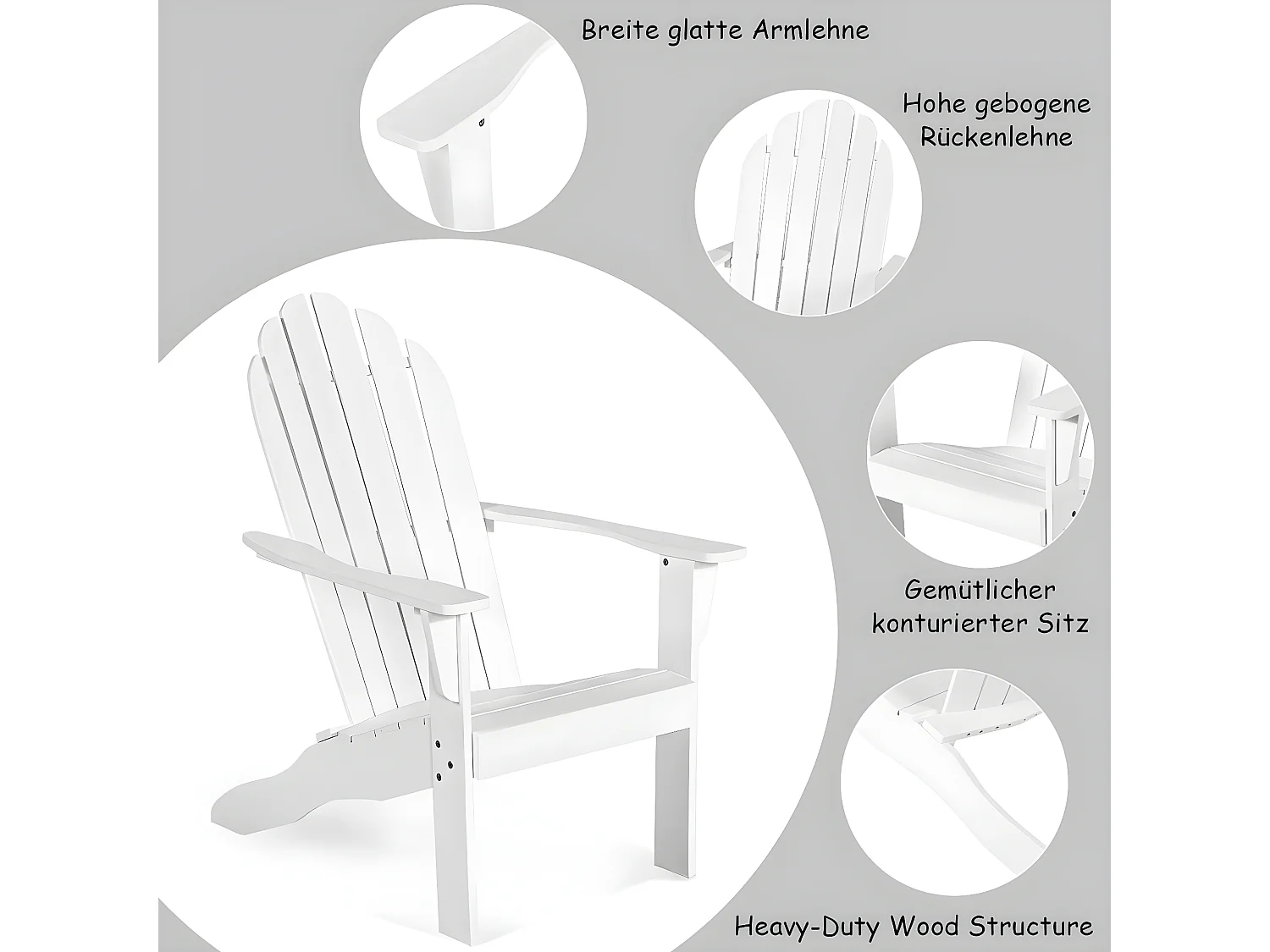 Adirondack-Gartenstuhl