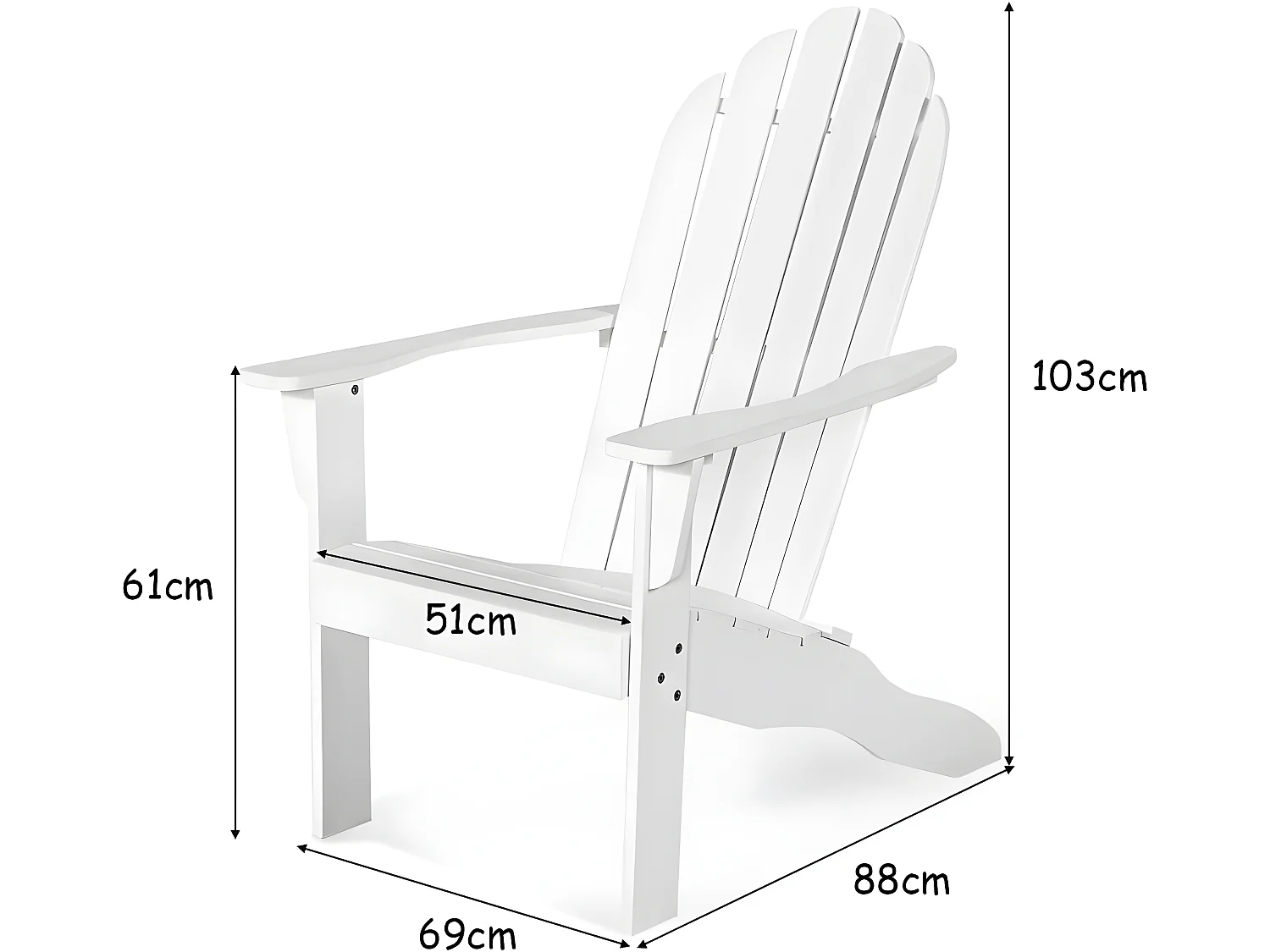 Adirondack-Gartenstuhl