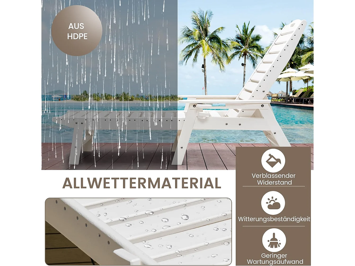 Sonnenliege wetterfester