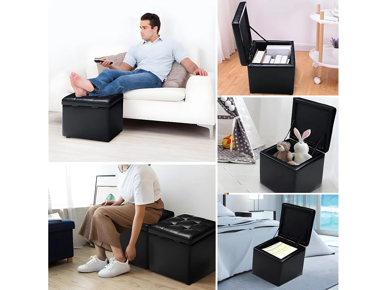 Sitzhocker Sitzwürfel Sitzbox TI69120