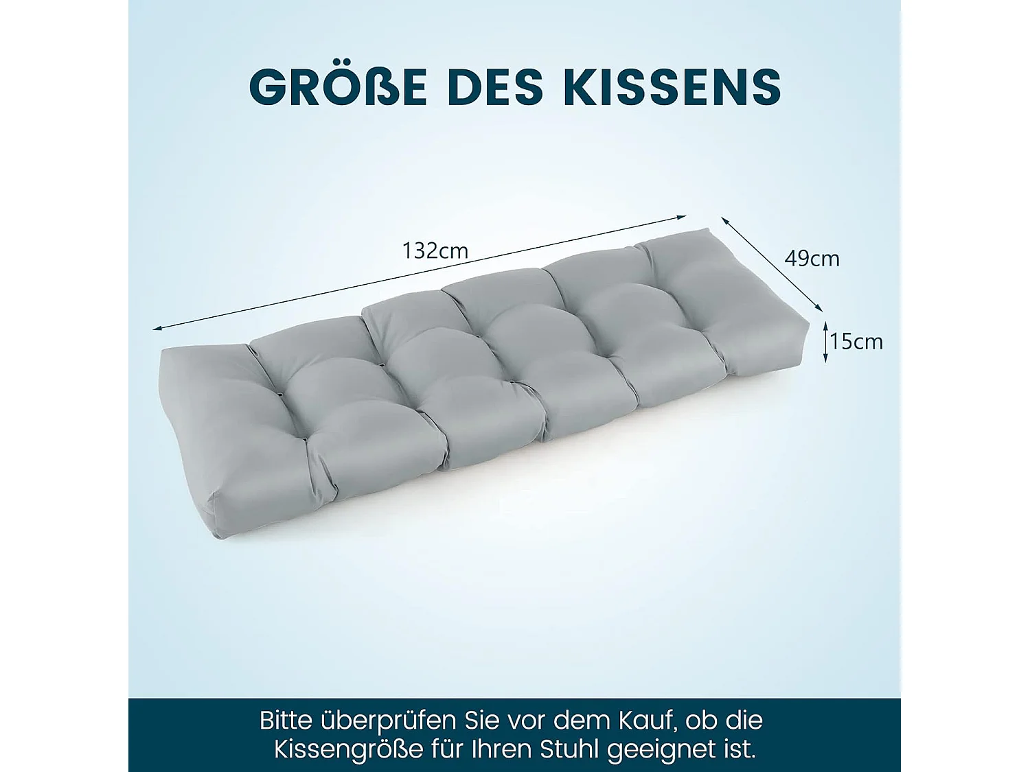 Bankauflage für Gartenbank ZB32090