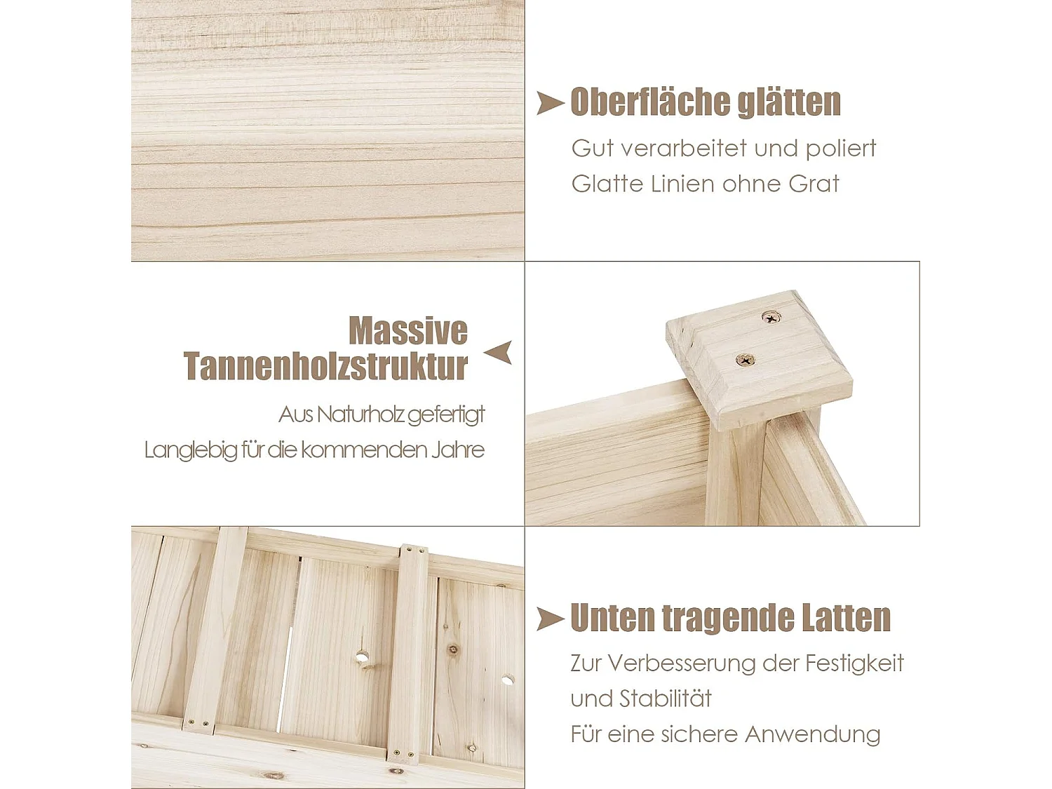 Hochbeet Pflanzbeet Pflanztrog