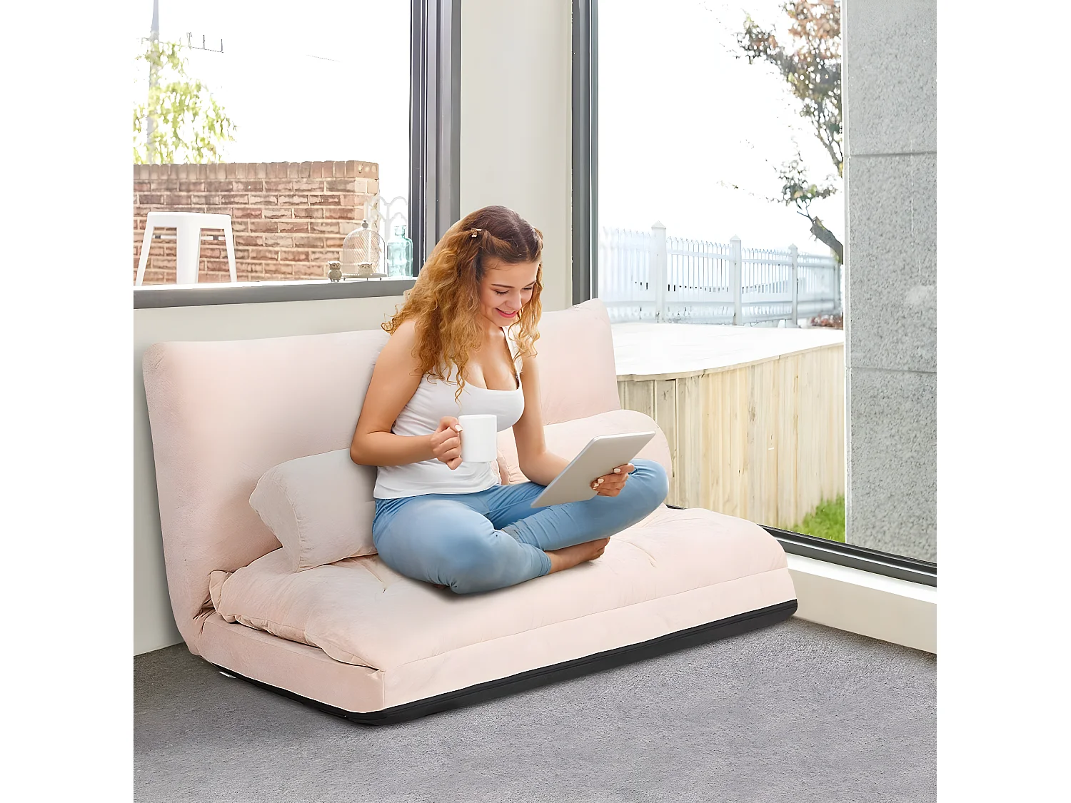 Bodensofa klappbar HW65938