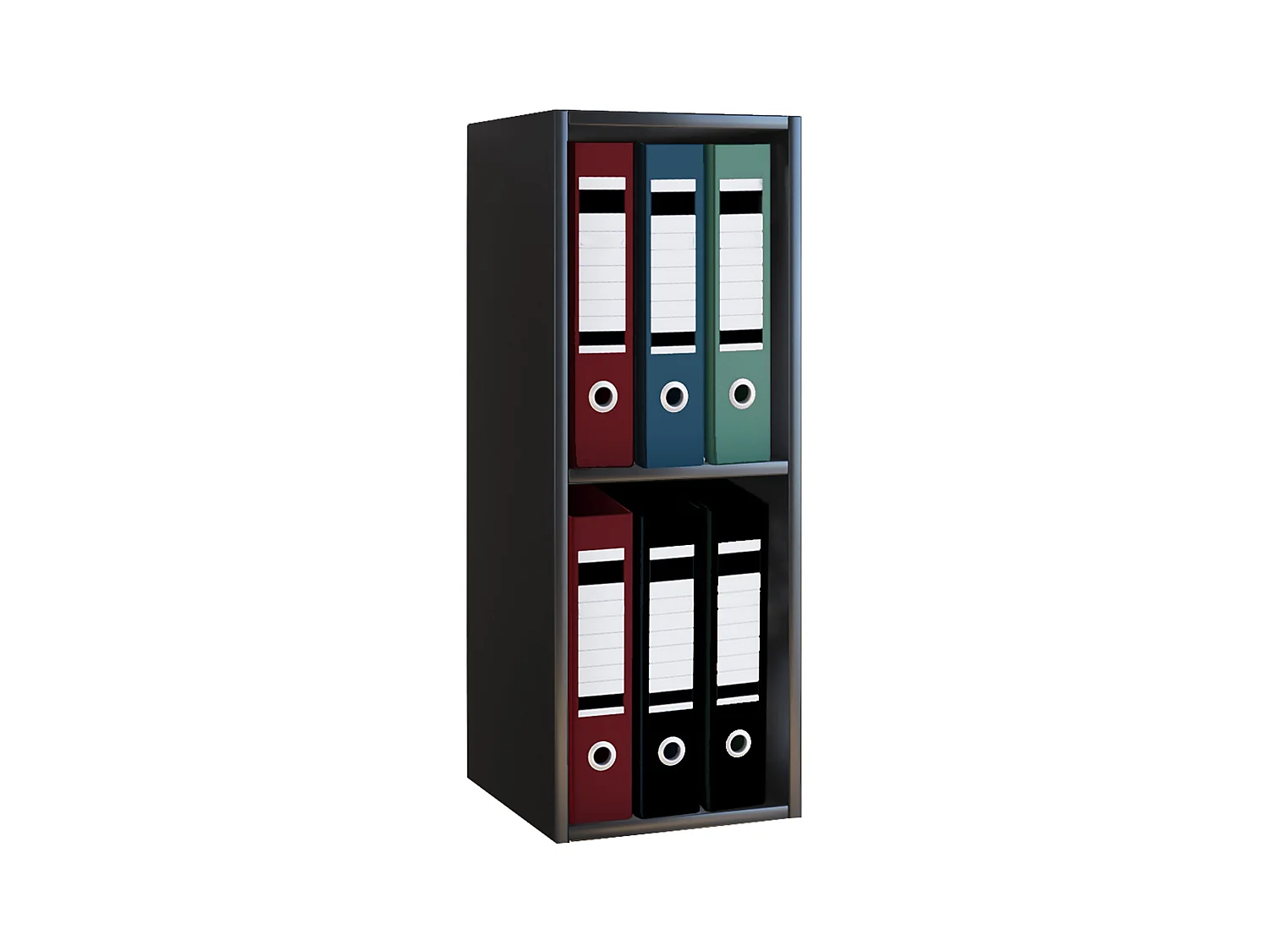 Holz Büro Regal Bücher Ordner Aktenregal Offas 2f