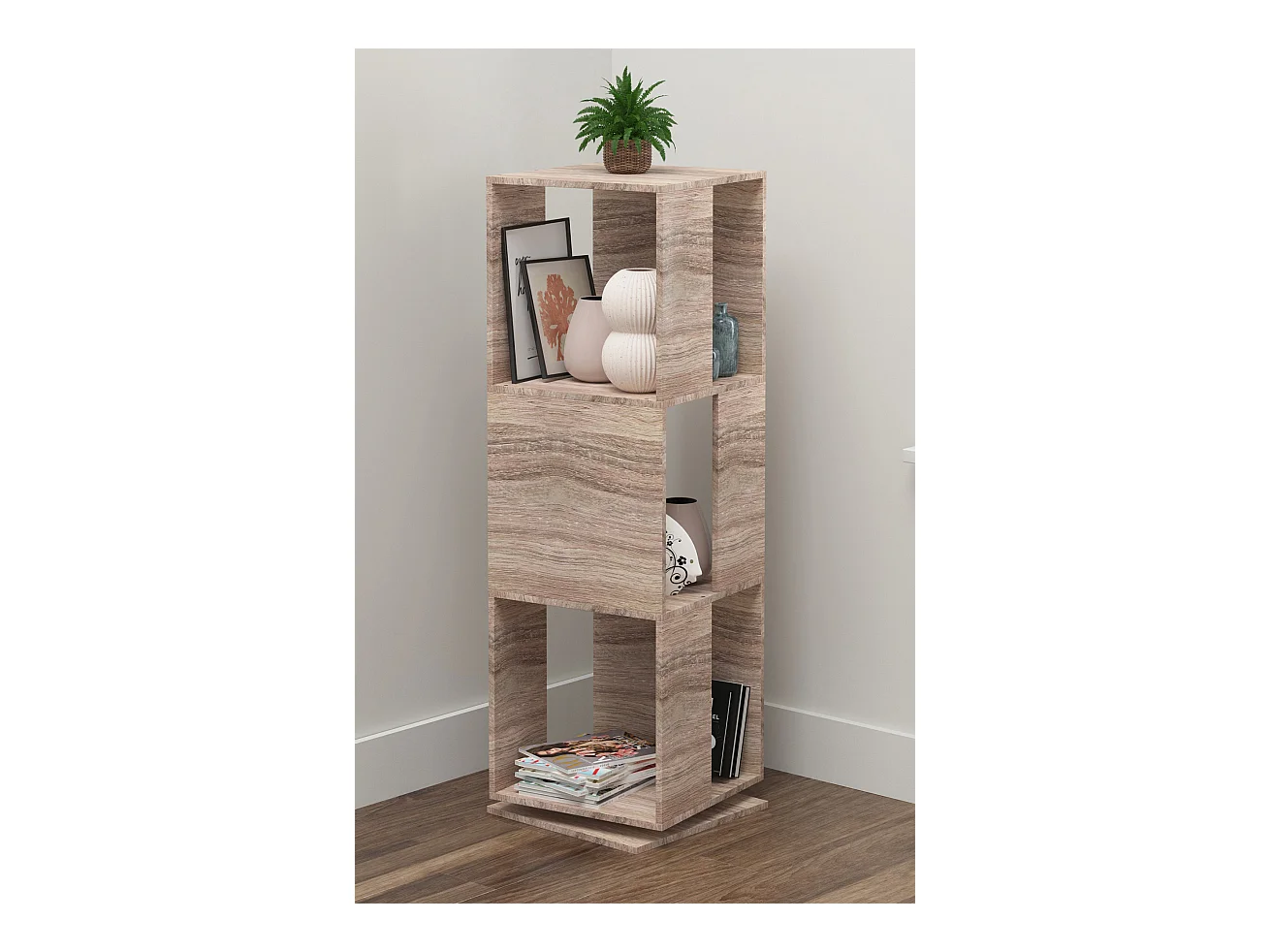 Holz Regal Büroregal Aktenregal drehbar Stifta XL